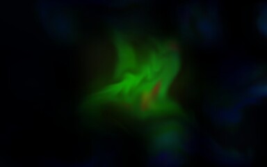 Dark Green vector colorful blur background. Shining colored illustration in smart style. Background for designs.