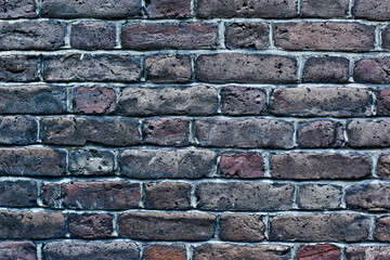the old red brick wall