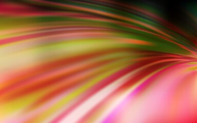 Fototapeta premium Jasnoczerwony, żółty streszczenie wektor niewyraźne układ. Elegancka, jasna ilustracja z gradientem. Tło dla telefonu komórkowego.