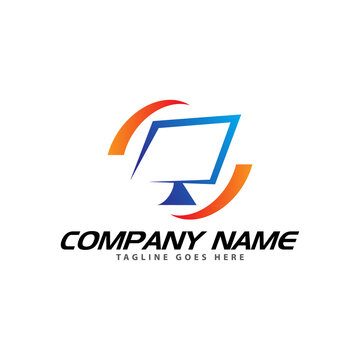 COMPUETR TECH LOGO TEMPLATE