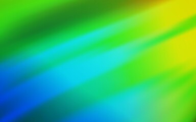 Light Blue, Green vector background with straight lines. Lines on blurred abstract background with gradient. Template for your beautiful backgrounds.