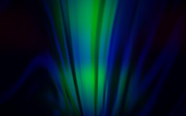 Dark Blue, Green vector blurred background. Abstract colorful illustration with gradient. Smart design for your work.