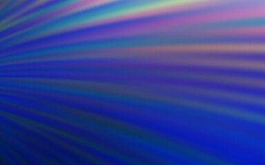 Dark BLUE vector background with lines. Geometric illustration in abstract style with gradient.  The best colorful design for your business.