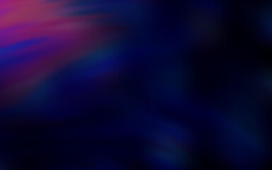 Dark Purple, Pink vector blurred bright template. New colored illustration in blur style with gradient. The best blurred design for your business.