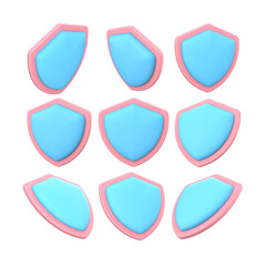 Shield 3D icon
