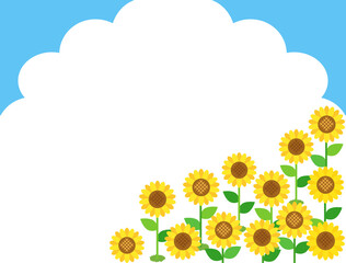 ひまわり46　ヒマワリ　向日葵　花　植物