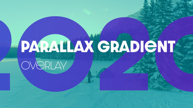Parallax Gradient Overlay