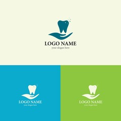 Dental logo template vector icon design