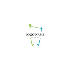 Dental logo template vector icon design