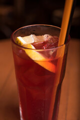 cocktail in a glass