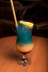 cocktail in a glass