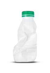 small plastic kefir bottle