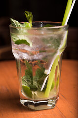 Cocktail in a glass