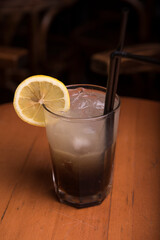Cocktail in a glass