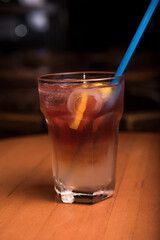 Cocktail in a glass