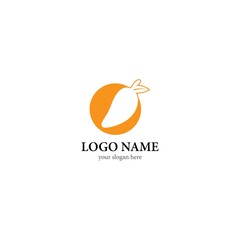 Mango logo template vector icon design