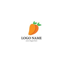 Mango logo template vector icon design