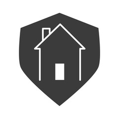 covid 19 coronavirus social distancing prevention, stay at home protection, outbreak spreading vector silhouette style icon