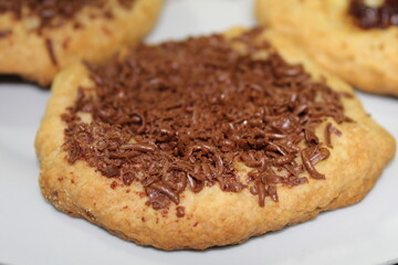 Chocolate and cookie