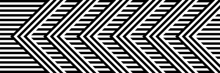 Abstract dark with white op art stripe line design background