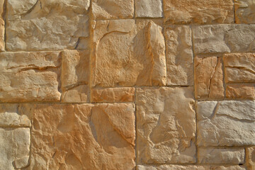 A Stone Wall Texture Closeup