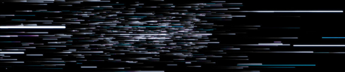 Neon glowing lines, Abstract motion geometric background, glowing neon.