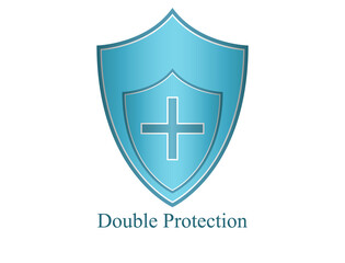 Double protection in the form of blue shield