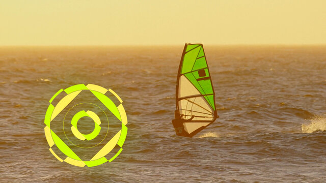 Cool Flashing Circle Lower Thirds