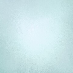 blue background with soft vintage texture, pastel grunge on light solid blue design with white center, cool plain wall or old paper