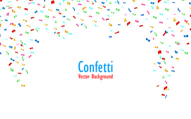 紙吹雪のベクター素材