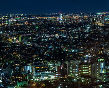 東京都市夜景 © かめさん