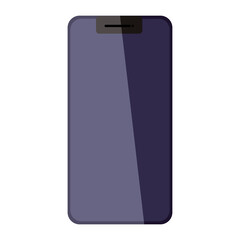 mobile phone, smartphone device on white background