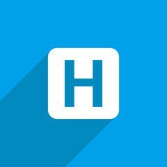 Obraz premium Hospital icon