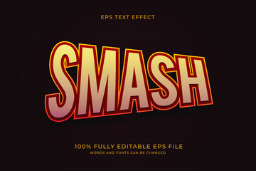 Smash Text Effect