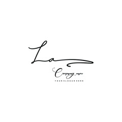 L initials signature logo. Handwriting logo vector templates. Hand drawn Calligraphy lettering Vector illustration.
