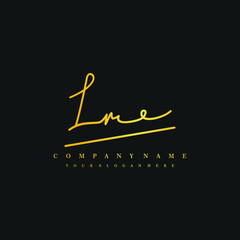 LR initials signature logo. Handwriting logo vector templates. Hand drawn Calligraphy lettering Vector illustration.
