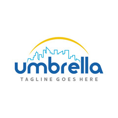 Umbrella Logo. Insurance Logo Design Vector © winner creative