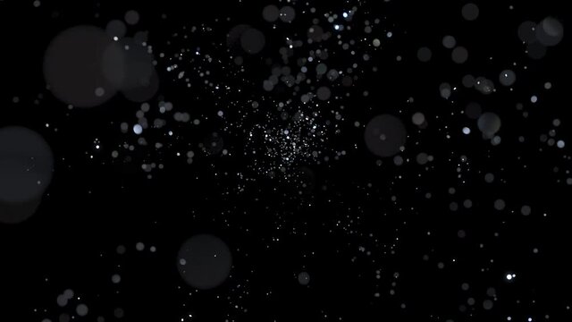 explosion of bright gold sequins. golden dust