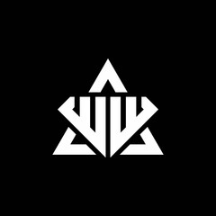 WW monogram logo with diamond shape and triangle outline