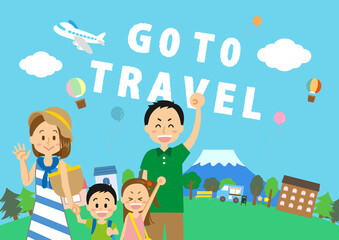 旅行促進ポスター（go to キャンペーン）