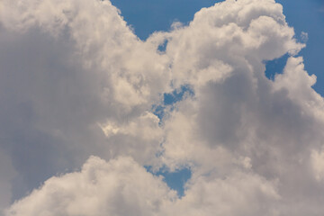 blue sky with clouds