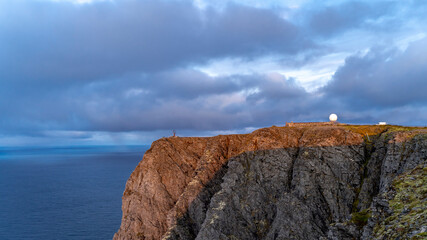 Nordkap auf der Insel Mageroya, Finnmark, Norwegen