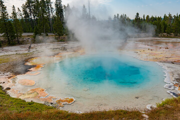 Hot Spring in Yellowstone National Park