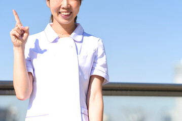 医療従事者の女性