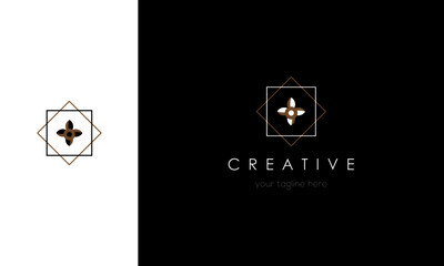 Modern Flower Logo