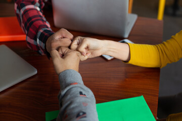Teamwork. teamwork business join hand together concept, Business team standing hands together, Volunteer charity work.