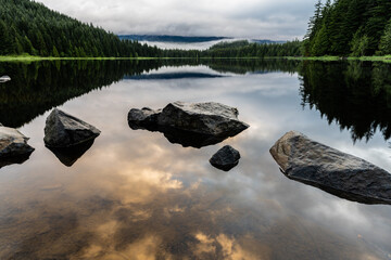 lake in the mountains