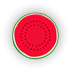 Fototapeta premium Watermelon icon