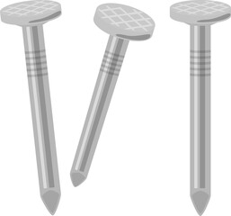 シンプルな丸釘