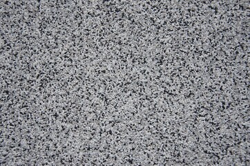 Gray marble crumb plaster on wall texture